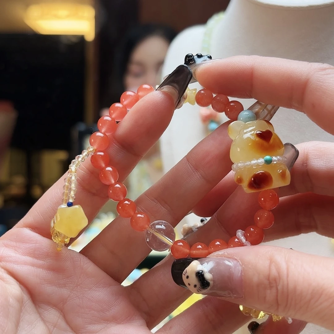 琥珀手链未镶嵌琥珀