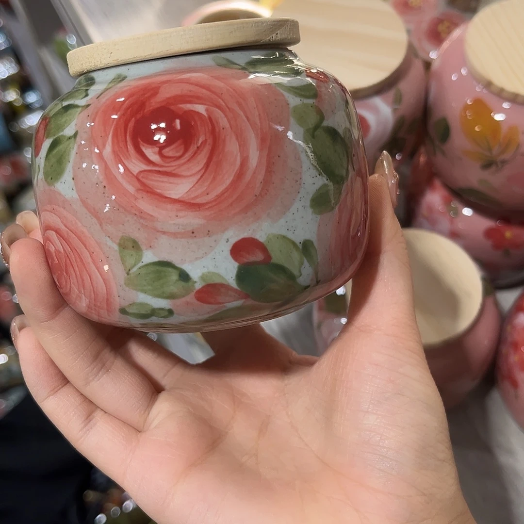 陶泥景德镇手工手绘高温釉下彩