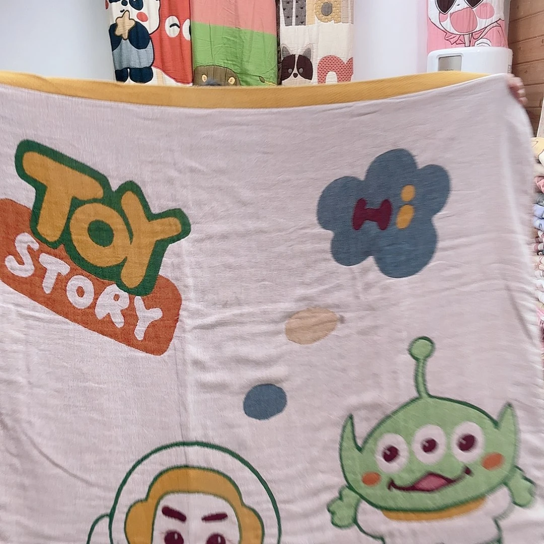 棉孤品全棉盖毯巴斯光年120/150