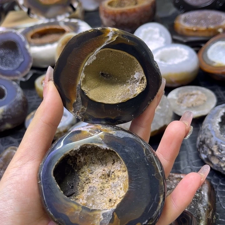 水晶未镶嵌珠宝半成品福利晶盆