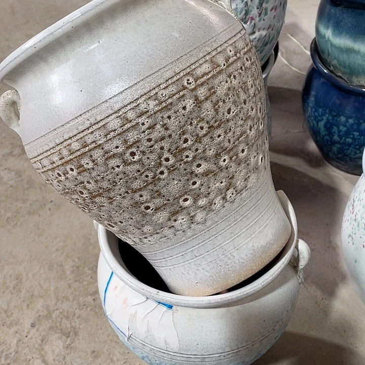 正品两个17/23紫砂粗陶