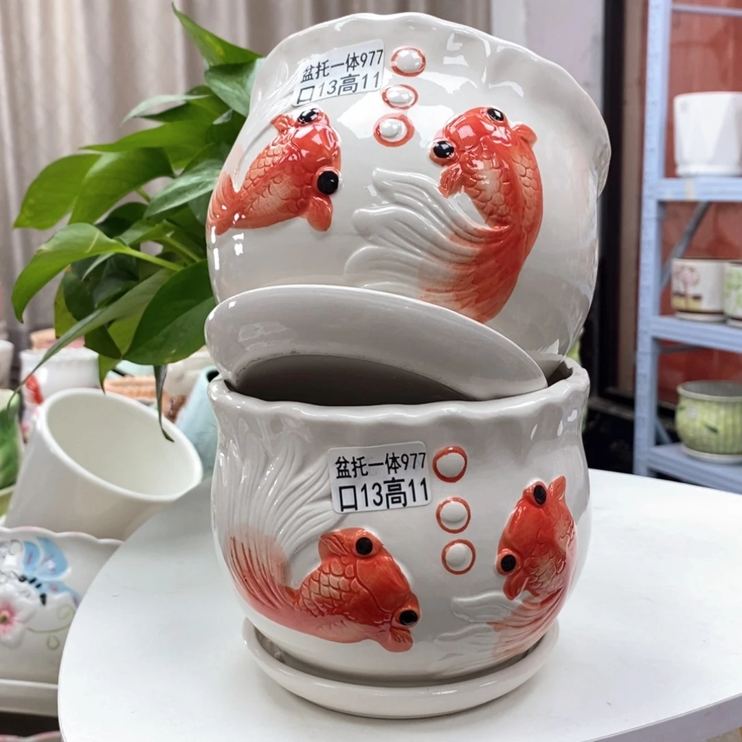 陶瓷@陶瓷花盆@@5977