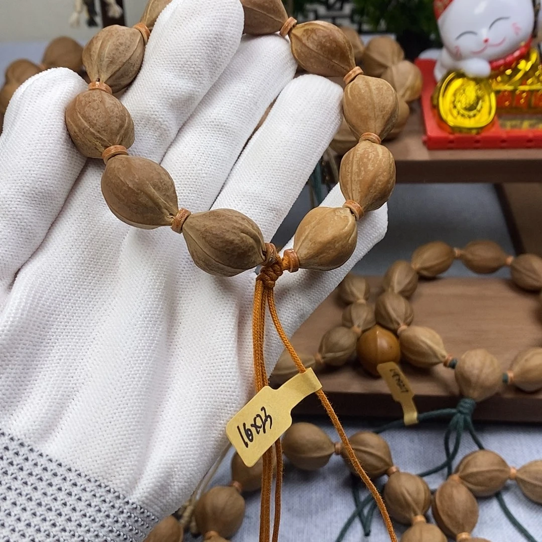 卓***群橄榄核手串梅林铁核1623