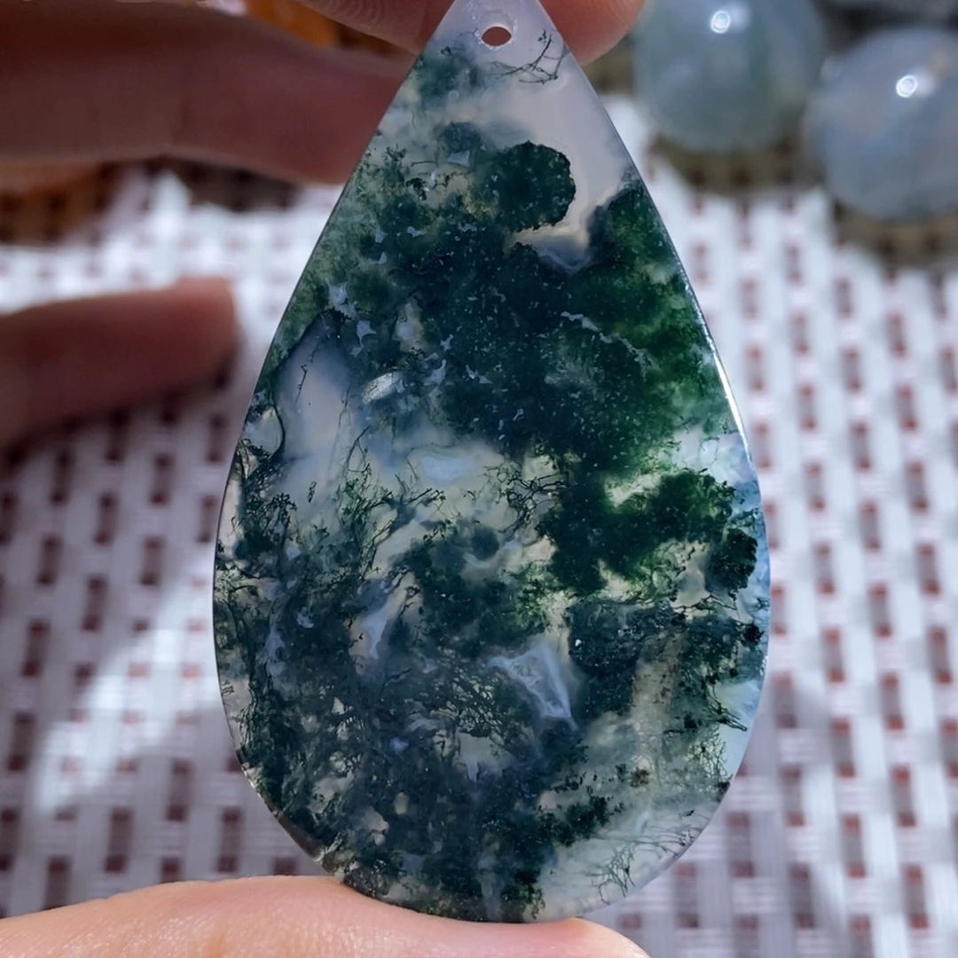 ༺***༻玛瑙/玉髓合金颈饰074