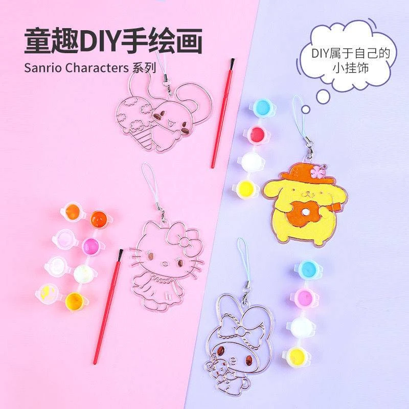 Sanrio characters系列DIY彩绘画（款式随机）