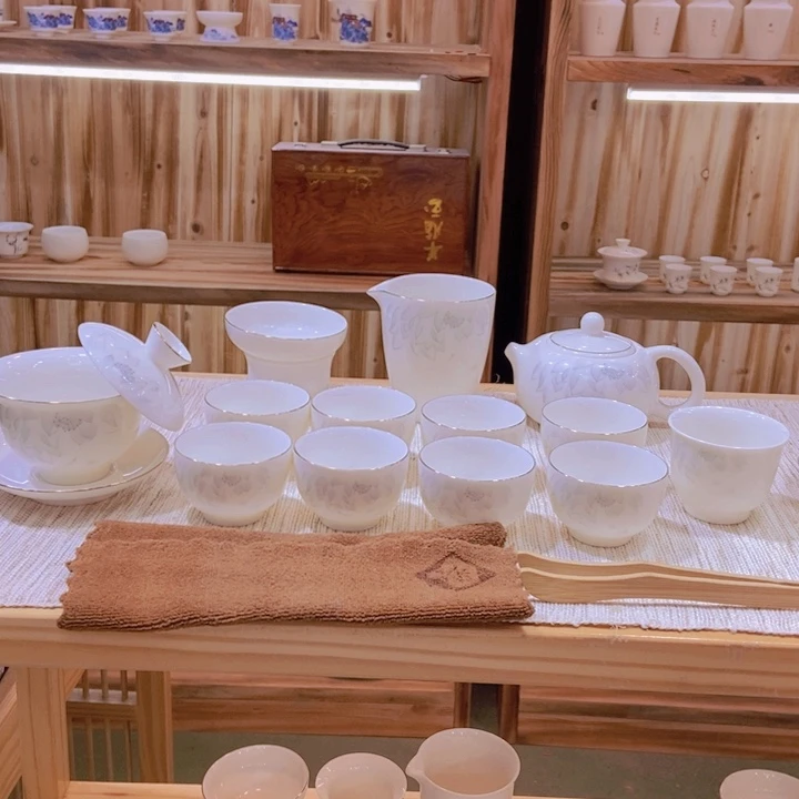 毕业套装茶壶盖碗全家福