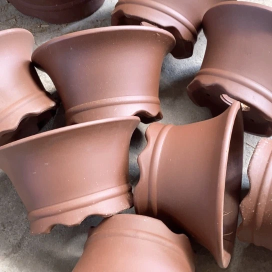 紫砂花盆100-8。20.5-11