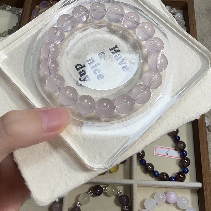 水晶手链未镶嵌水晶手串