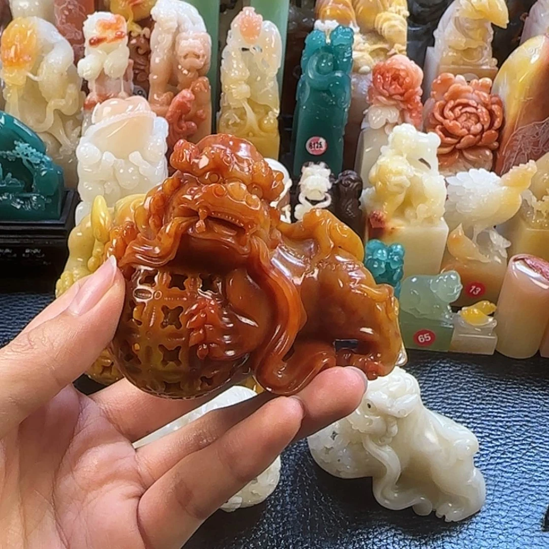 【闪购商品】寿山石印石炙*使寿山石印章