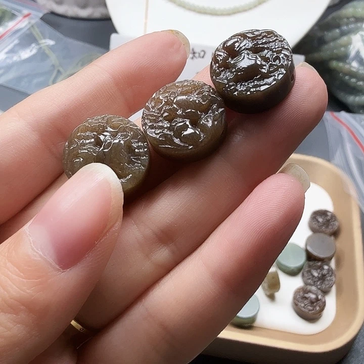 颈饰未镶嵌和田玉6