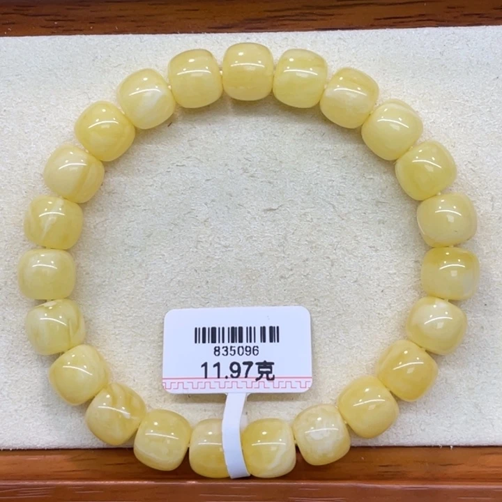 蜜蜡未镶嵌手链蜜蜡
