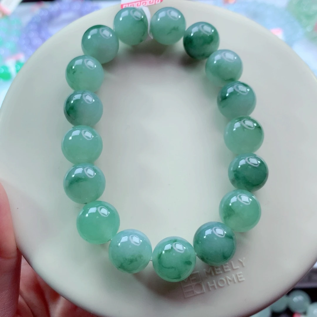 翡翠未镶嵌手链卡12