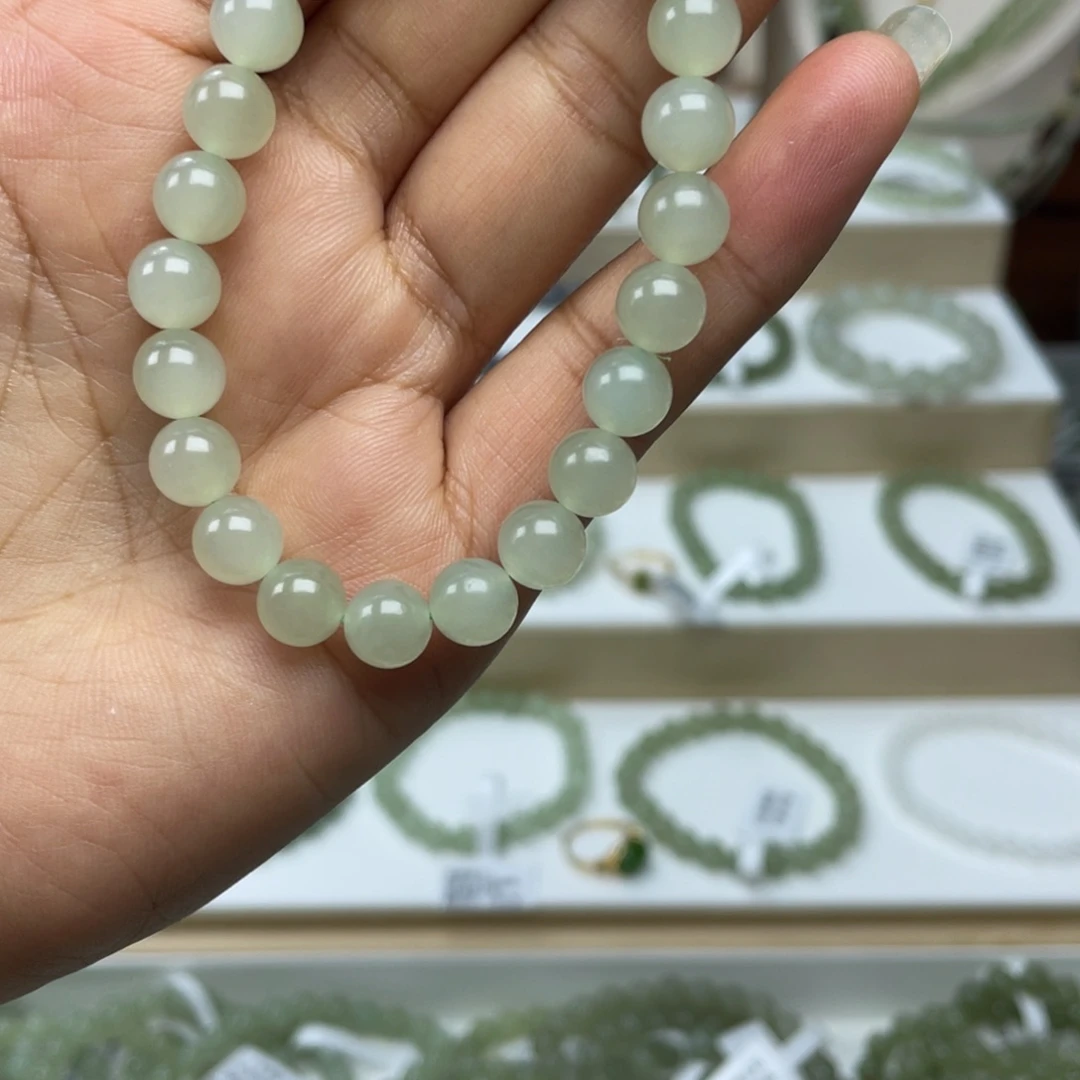 和田玉手链未镶嵌-****晨