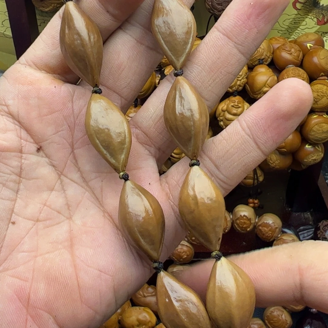 橄榄核手串/手链1.4铁盒素盒