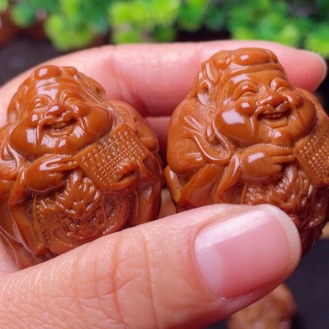 【闪购商品】手串/手链橄榄核35左右龙财手球