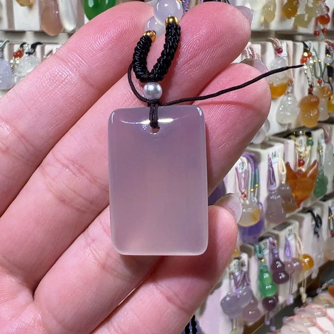 玛瑙/玉髓未镶嵌吊坠(赠链)福利不退不换