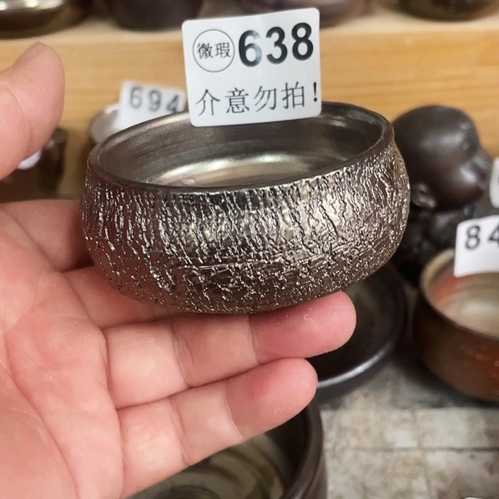 娇***虎摆件柴烧纯手工638