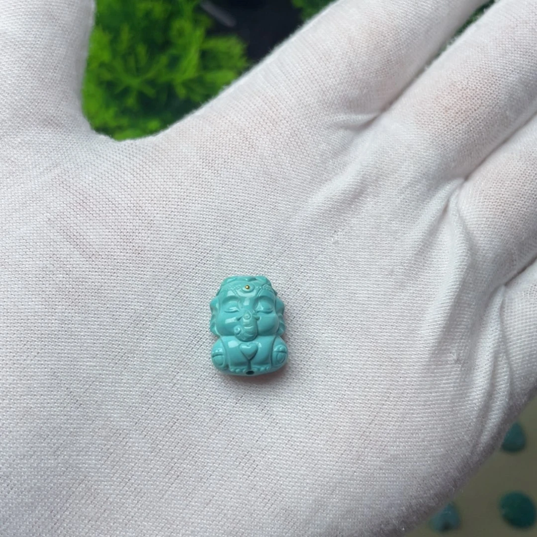 绿松石未镶嵌吊坠(不含链)