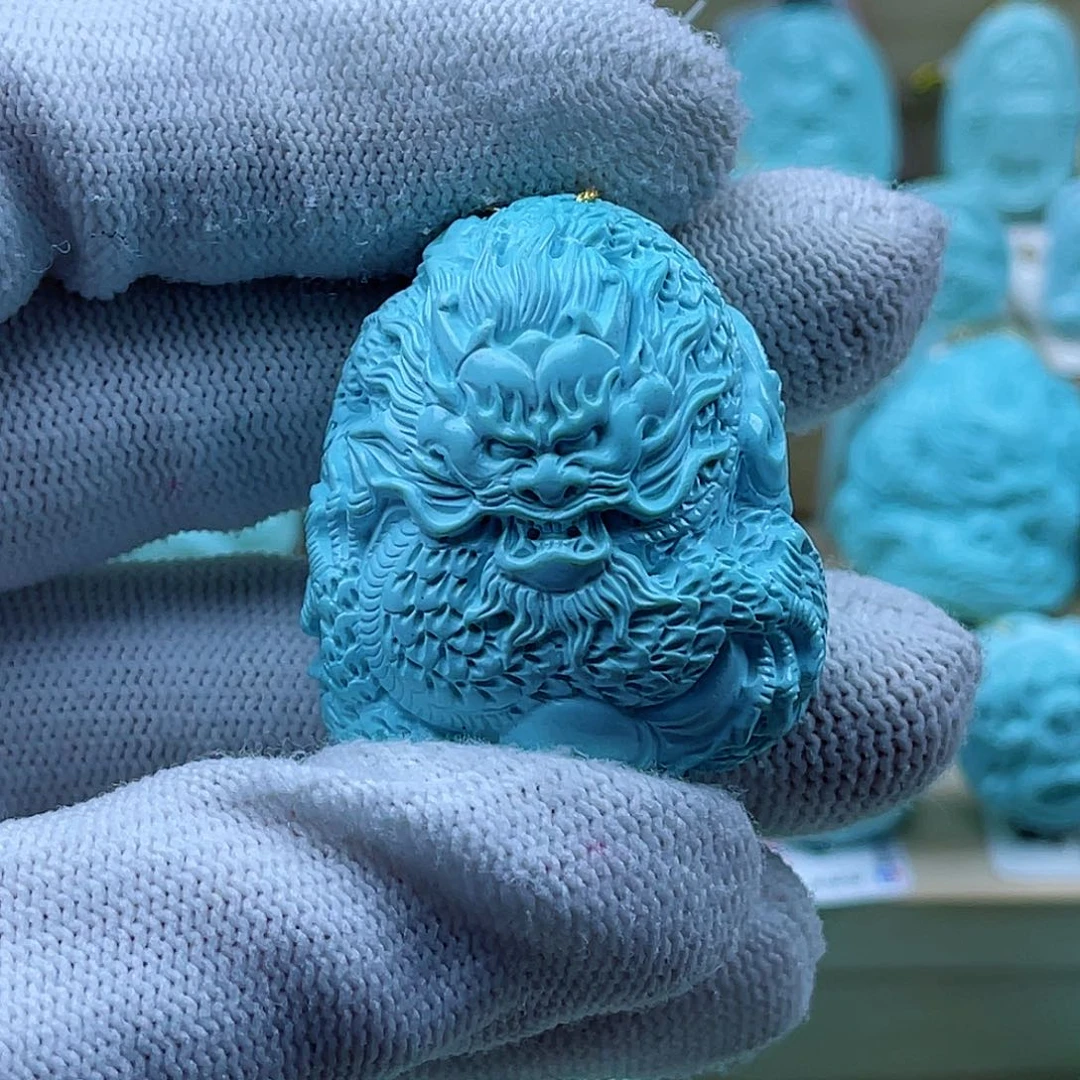 绿松石未镶嵌珠宝奇石