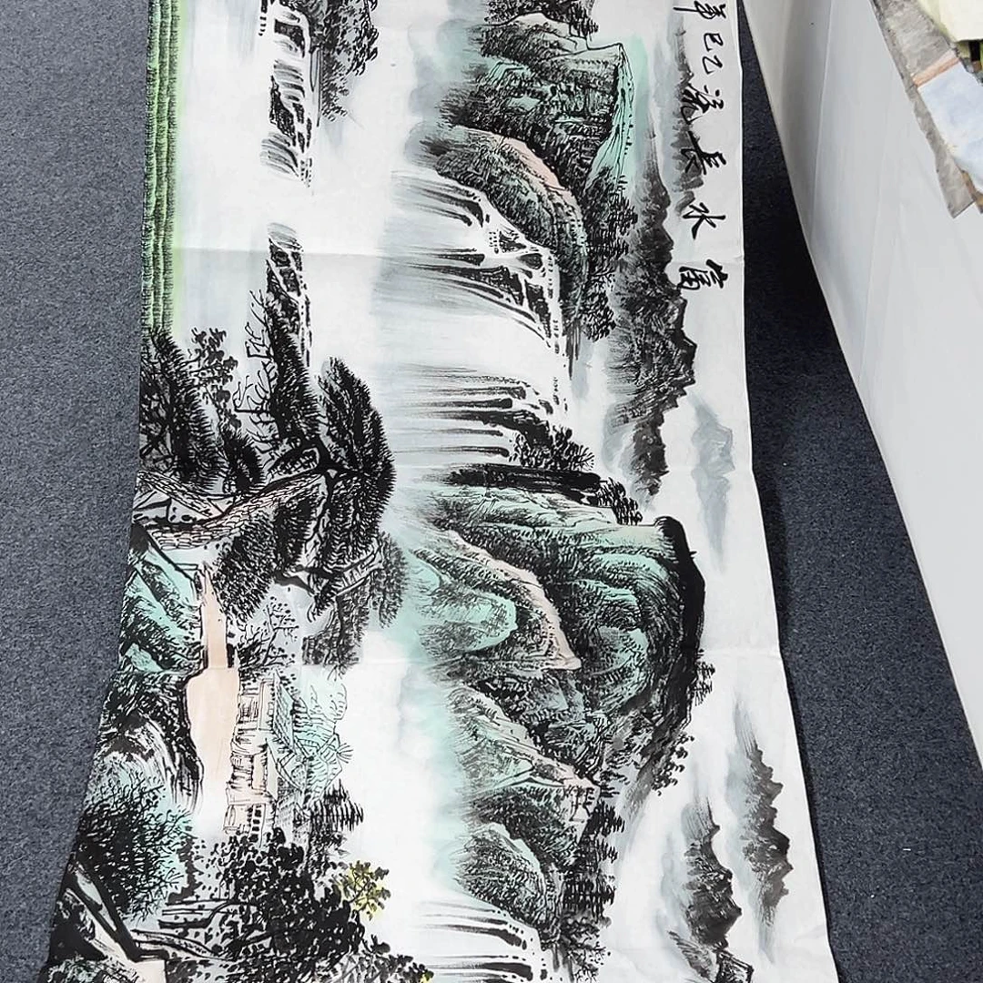 国画事事顺心如意万事如意