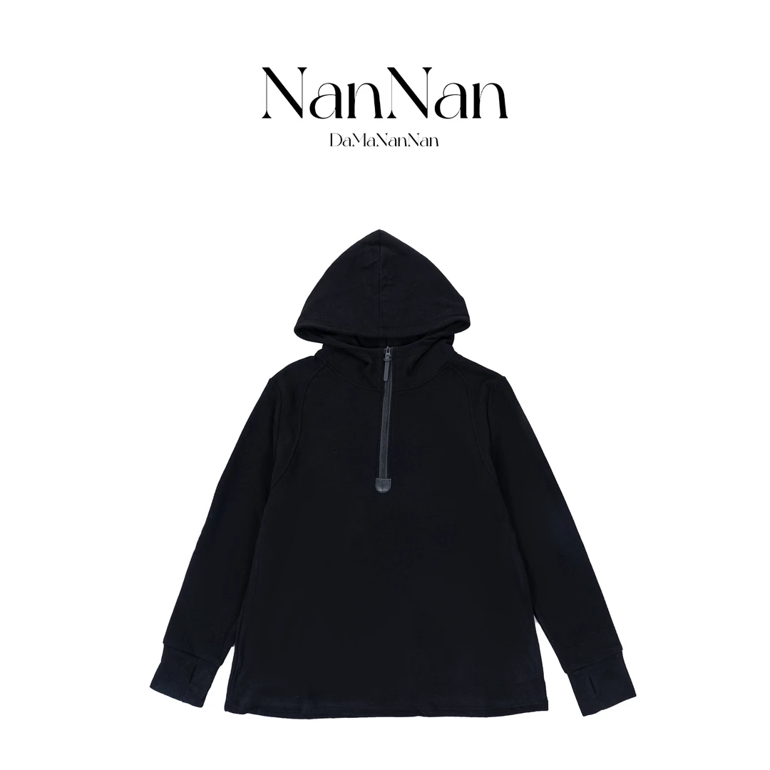 【楠楠推荐】连帽拉链T恤B8237