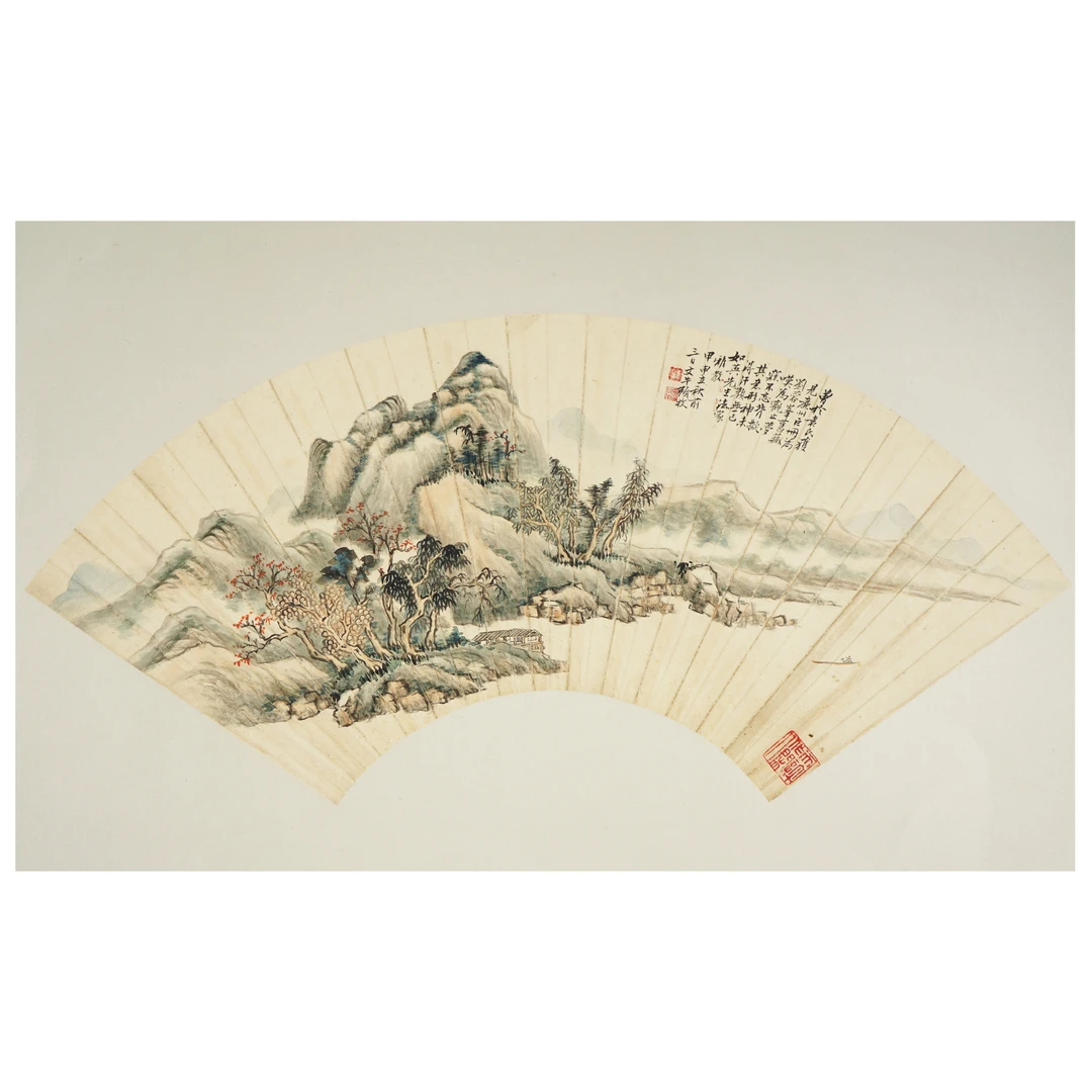3216 顾牧 近现代 秋山轻舟