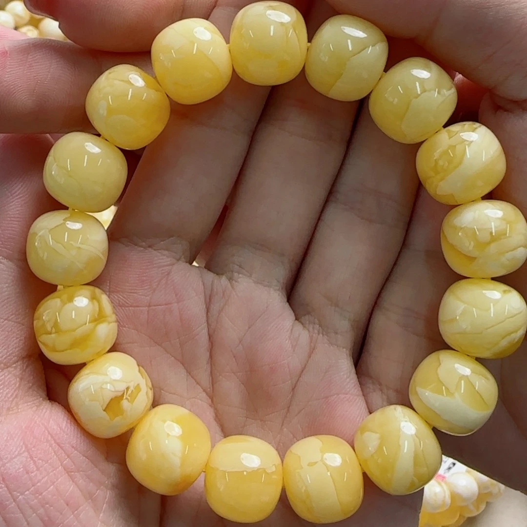 未镶嵌琥珀手链蜜蜡手串