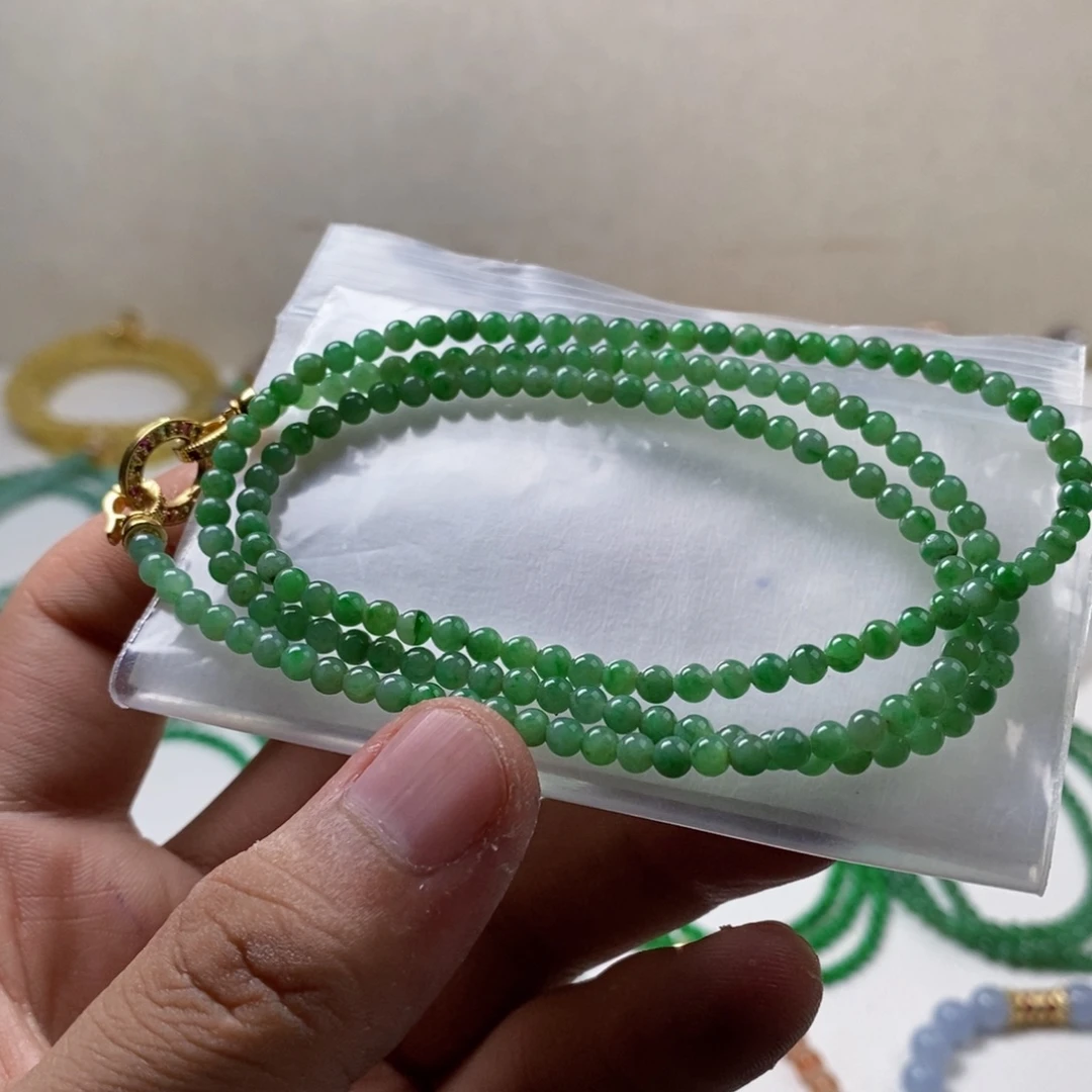 定制翡翠未镶嵌缅甸翡翠a货卡3.6