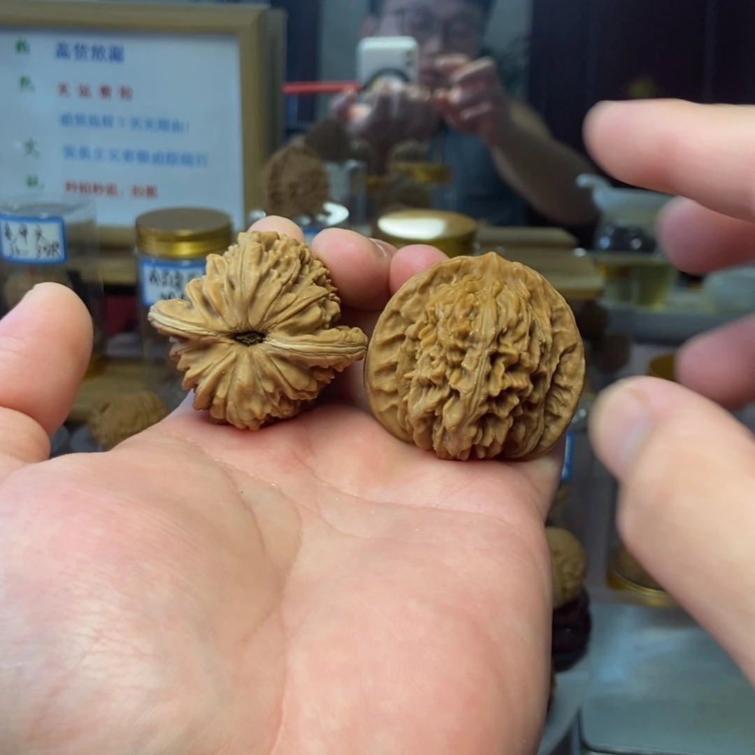 文玩核桃把件四座楼