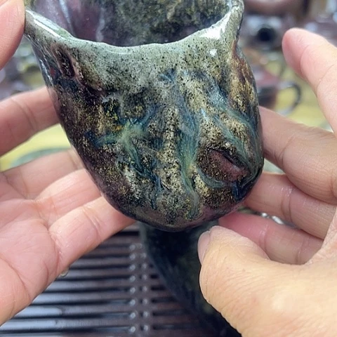 紫砂茶杯深****n自产自销