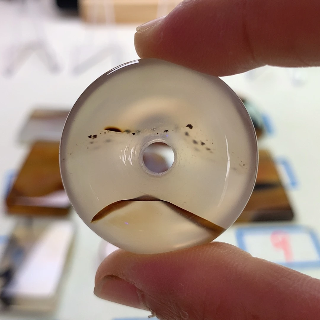 未镶嵌玛瑙/玉髓珠宝半成品