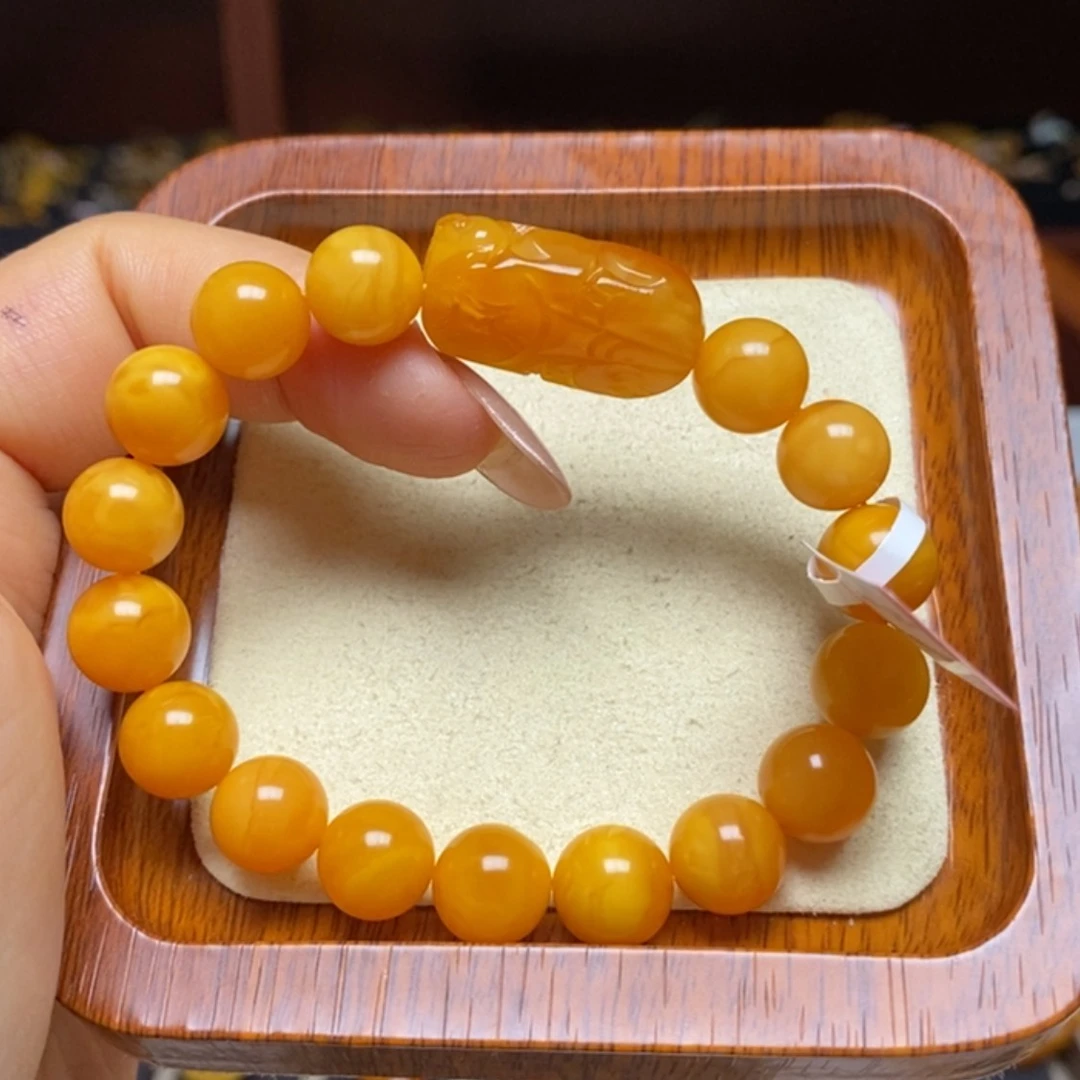 【闪购商品】蜜蜡手链未镶嵌手串