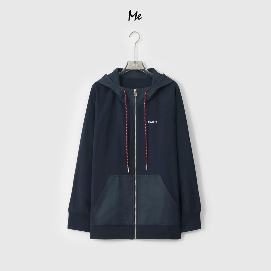 ME【蓝莓大版卫衣】100棉奢牌感os廓形百搭一手长卫衣MESA1070