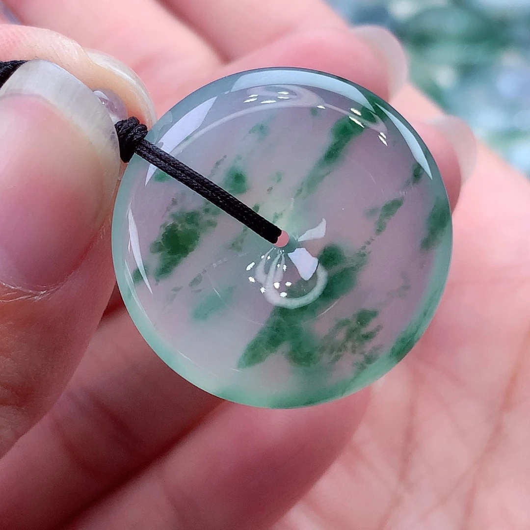 颈饰未镶嵌翡翠编号82尺寸27-5.7