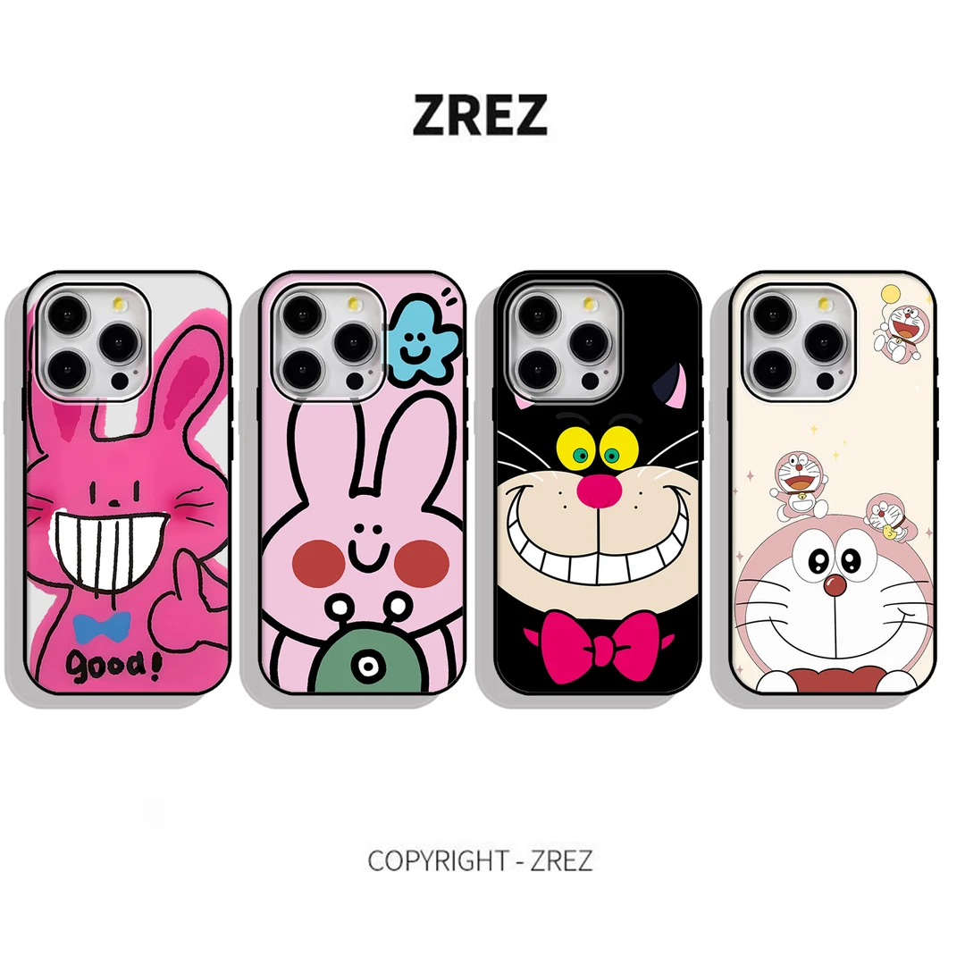 ZREZ 原创 [ 点赞兔 ] 适用苹果iPhone16ProMax防摔个性手机壳