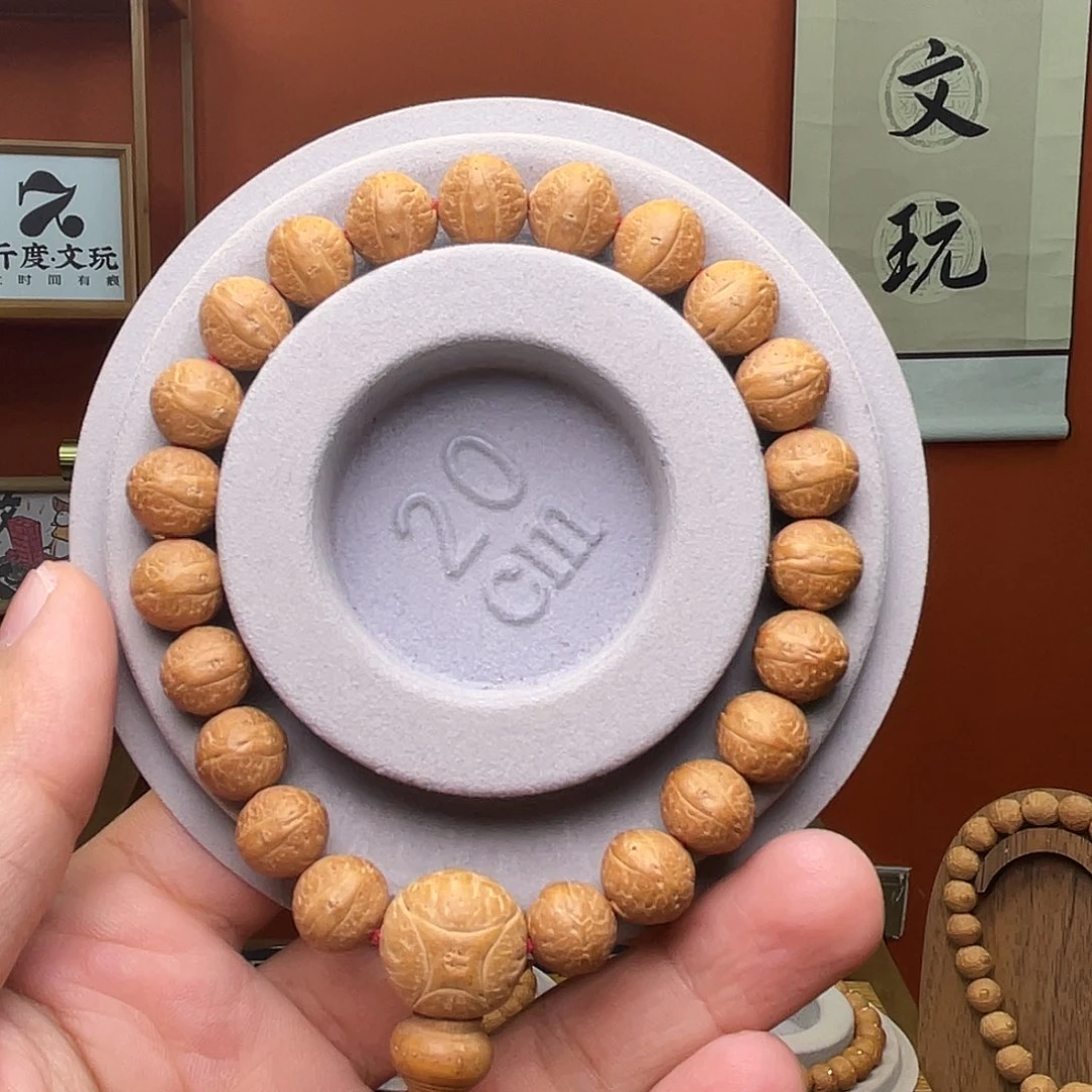 佛***墨凤眼菩提手串菩提102