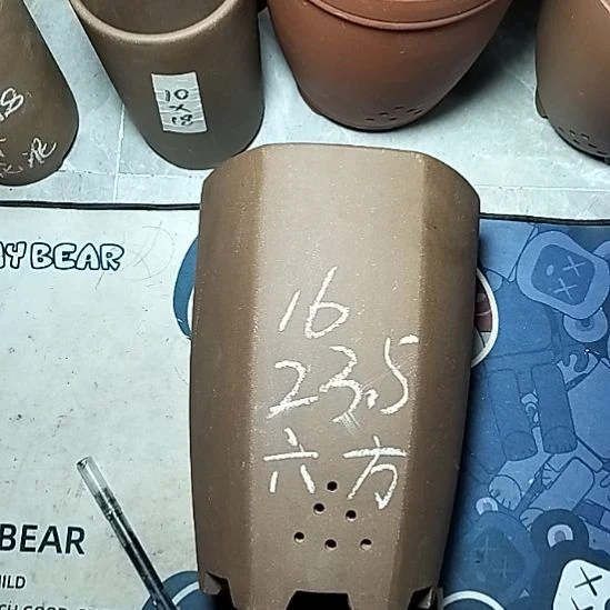 六方一个花泥微瑕