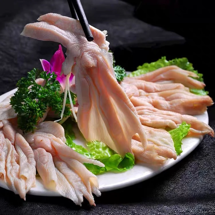 去骨鸭掌无骨脱骨鸭掌免处理方便网红火锅食材