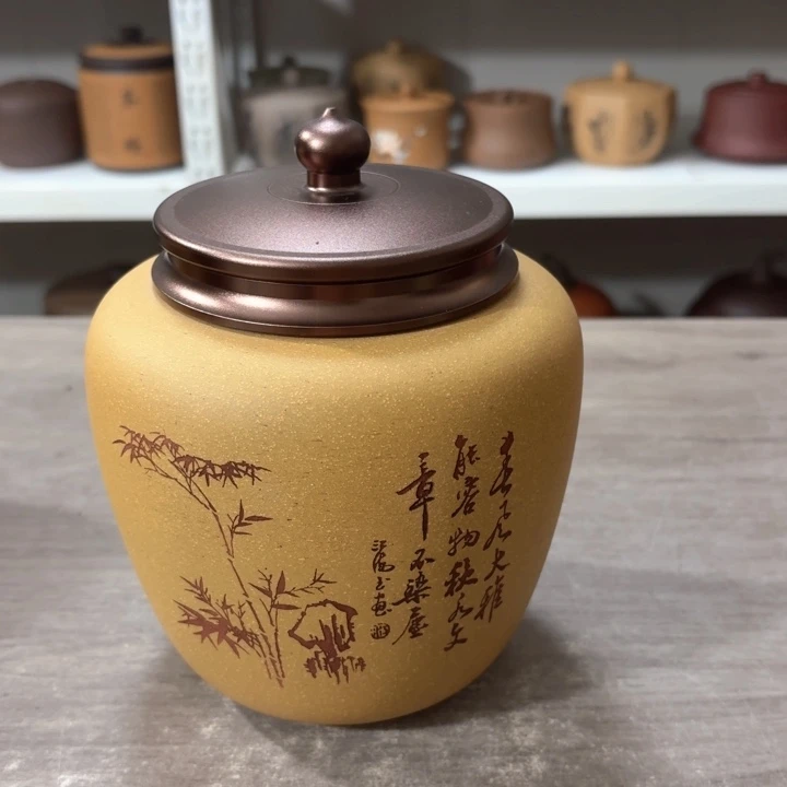 紫砂茶叶罐紫砂茶叶罐