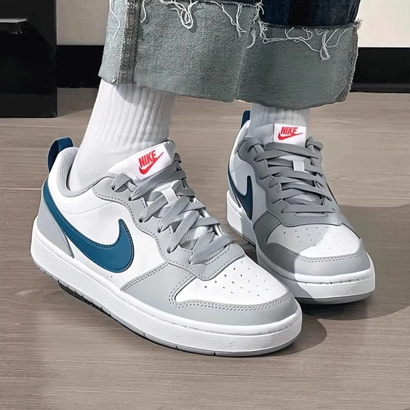 NIKE/耐克休闲鞋女鞋2025秋季新款COURT轻便透气百搭大童鞋板鞋