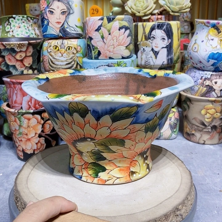 景德镇艺术手绘作品