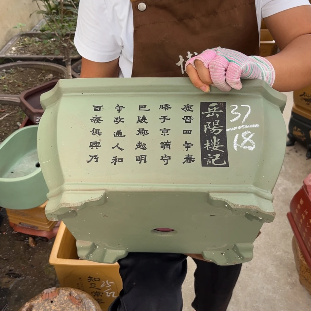 紫砂花盆盆景艺术
