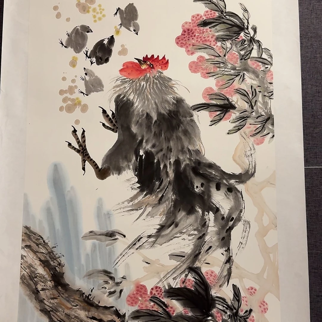 国画恽老师作品画作