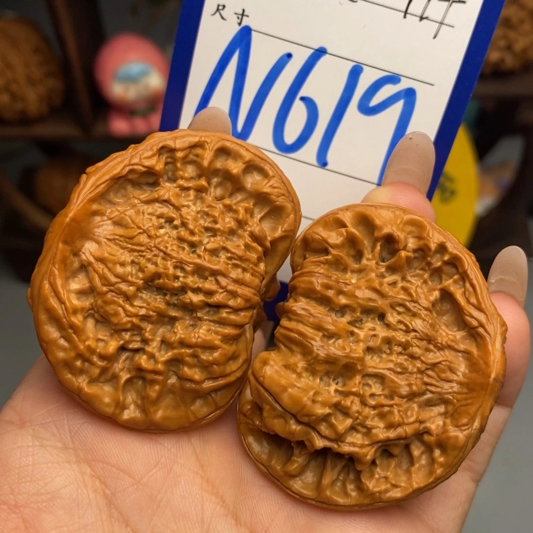 文玩核桃吊坠蛇头47
