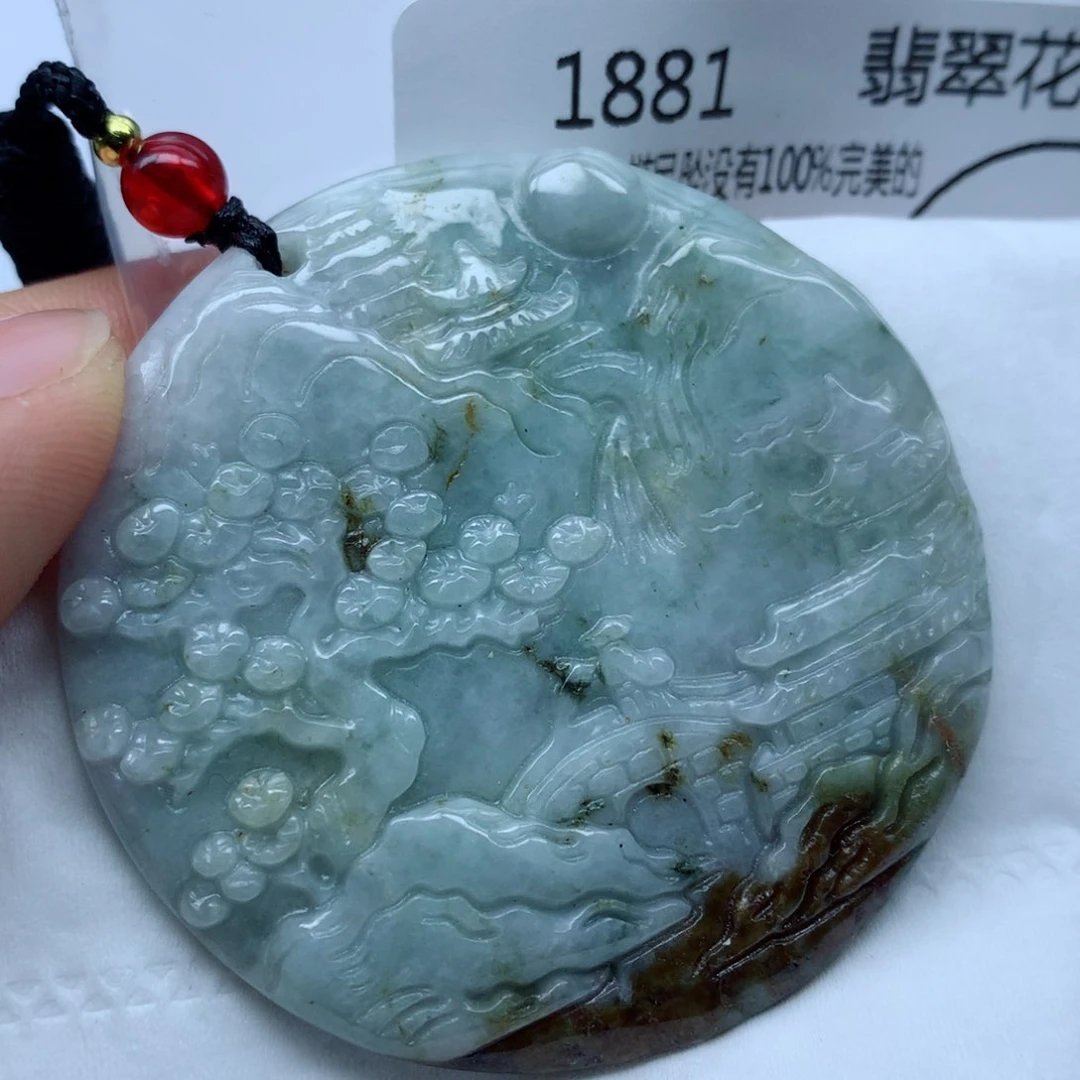 翡翠颈饰未镶嵌牌子