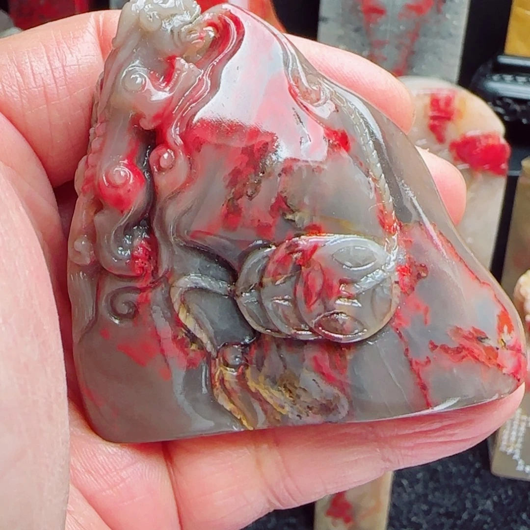 昌化石昌化鸡血石