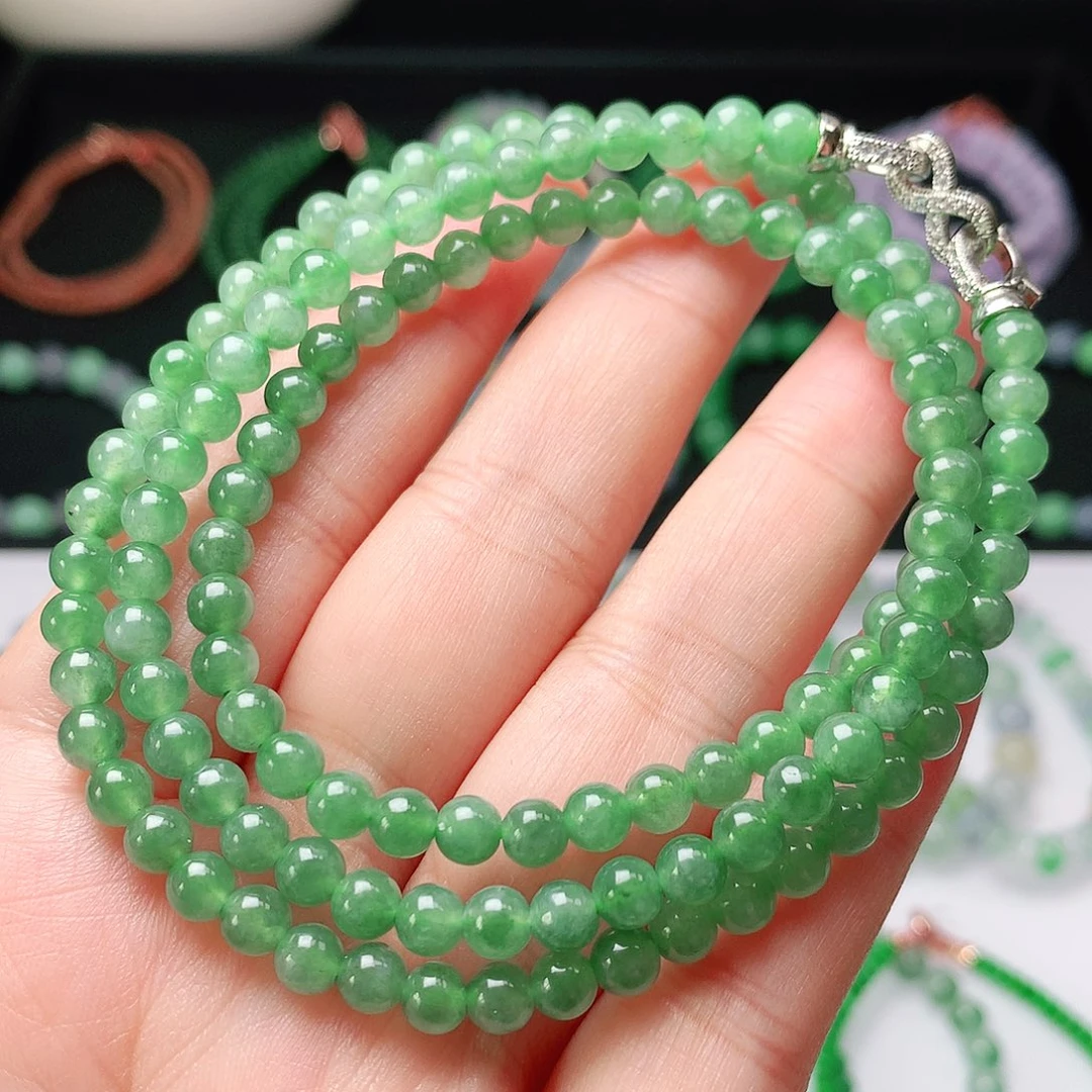 未镶嵌手链翡翠翡翠