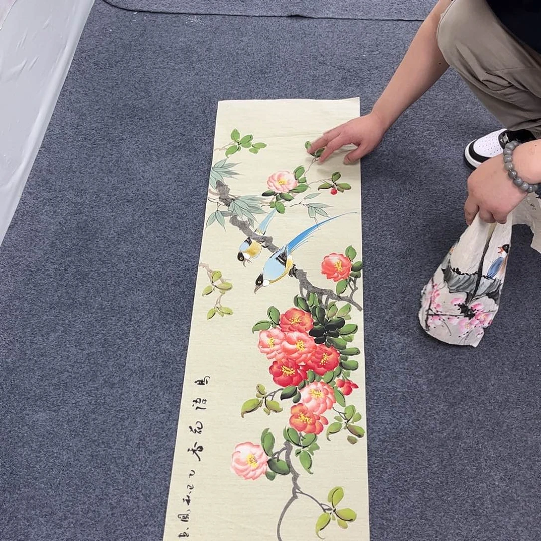 国画国画作品宣纸纯手绘