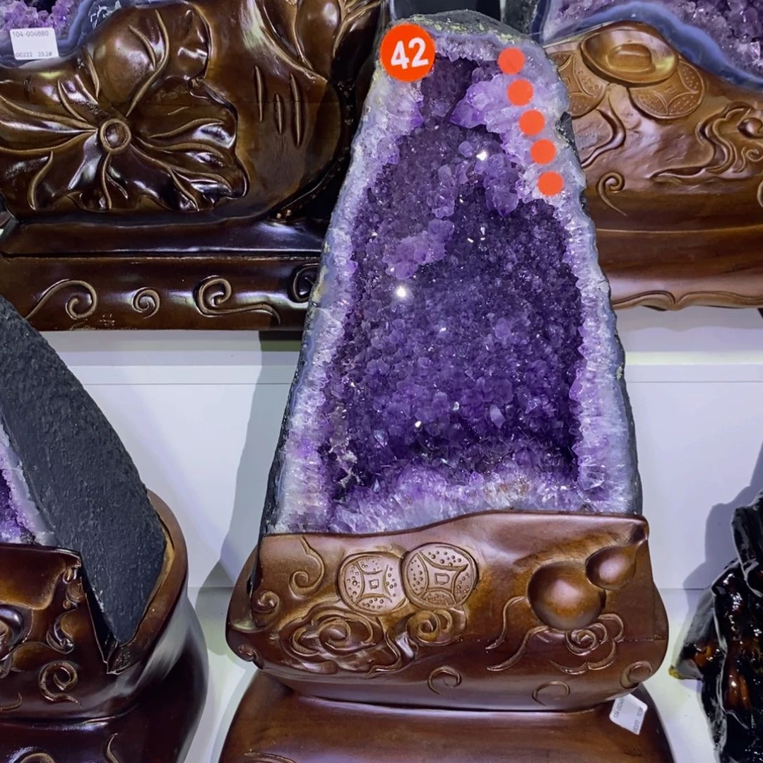 未镶嵌大型摆件（非配饰）紫晶