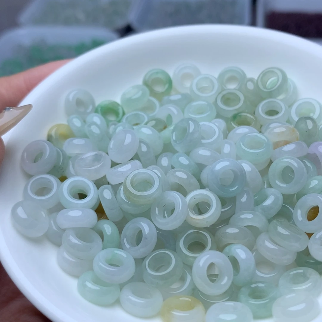散珠翡翠卡9冰玉环20个